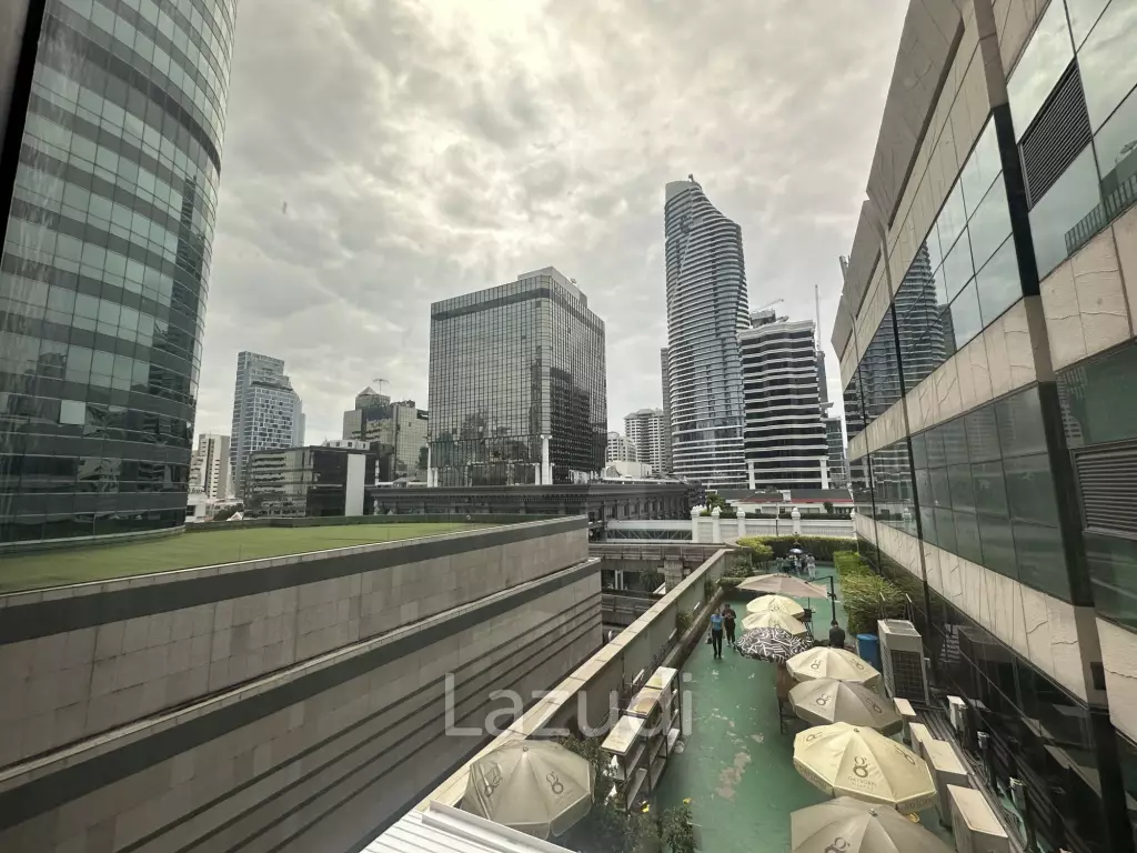 สำนักงานหรูพร้อมตกแต่ง ลุมพินี ปทุมวัน ใกล้ BTS ใน อาคารเกษรอมรินทร์