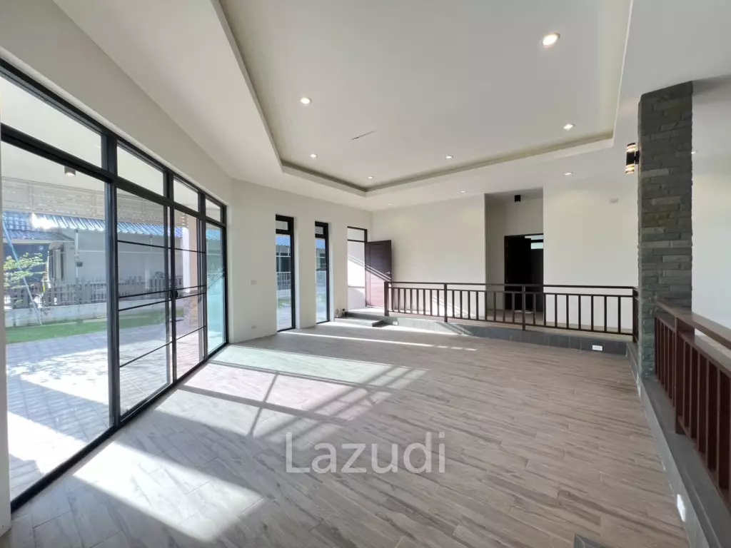 ขายบ้านเดี่ยว 3 ห้องนอน ชั้นเดียว สไตล์โมเดิร์น ในท่าสาย