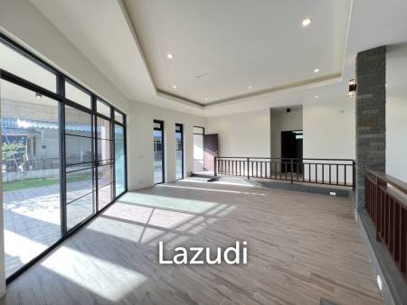 ขายบ้านเดี่ยว 3 ห้องนอน ชั้นเดียว สไตล์โมเดิร์น ในท่าสาย