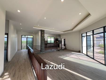 ขายบ้านเดี่ยว 3 ห้องนอน ชั้นเดียว สไตล์โมเดิร์น ในท่าสาย