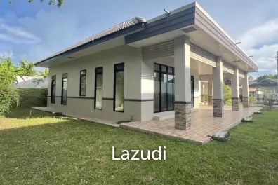 ขายบ้านเดี่ยว 3 ห้องนอน ชั้นเดียว สไตล์โมเดิร์น ในท่าสาย