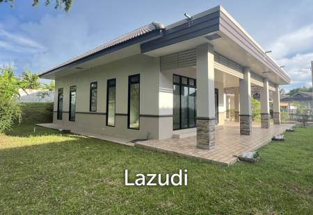 ขายบ้านเดี่ยว 3 ห้องนอน ชั้นเดียว สไตล์โมเดิร์น ในท่าสาย