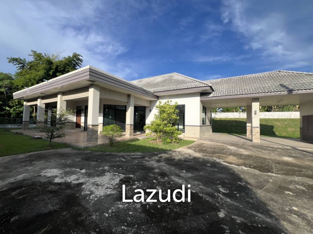 ขายบ้านเดี่ยว 3 ห้องนอน ชั้นเดียว สไตล์โมเดิร์น ในท่าสาย