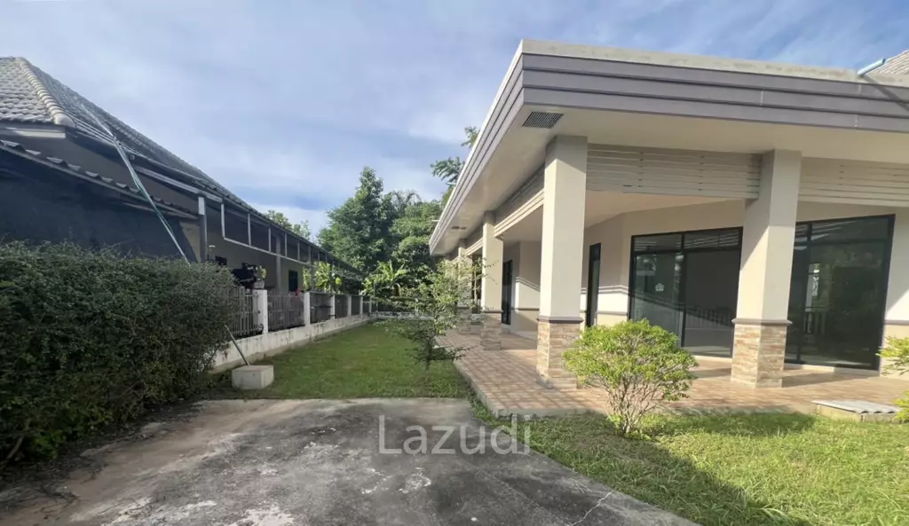 ขายบ้านเดี่ยว 3 ห้องนอน ชั้นเดียว สไตล์โมเดิร์น ในท่าสาย