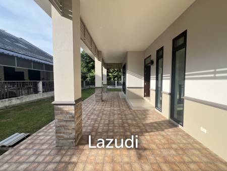 ขายบ้านเดี่ยว 3 ห้องนอน ชั้นเดียว สไตล์โมเดิร์น ในท่าสาย