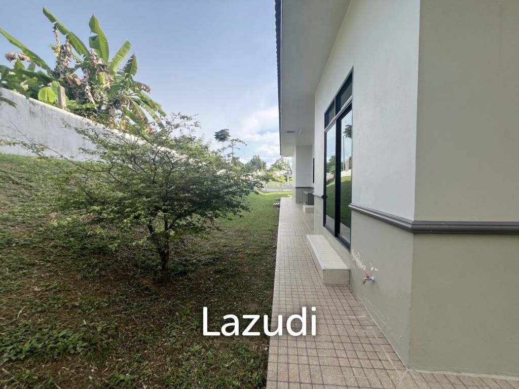 ขายบ้านเดี่ยว 3 ห้องนอน ชั้นเดียว สไตล์โมเดิร์น ในท่าสาย