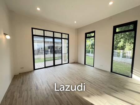 ขายบ้านเดี่ยว 3 ห้องนอน ชั้นเดียว สไตล์โมเดิร์น ในท่าสาย