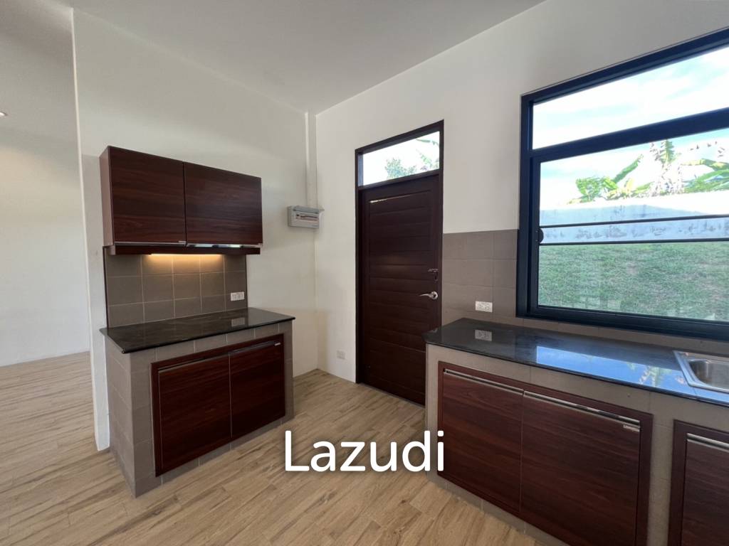 ขายบ้านเดี่ยว 3 ห้องนอน ชั้นเดียว สไตล์โมเดิร์น ในท่าสาย