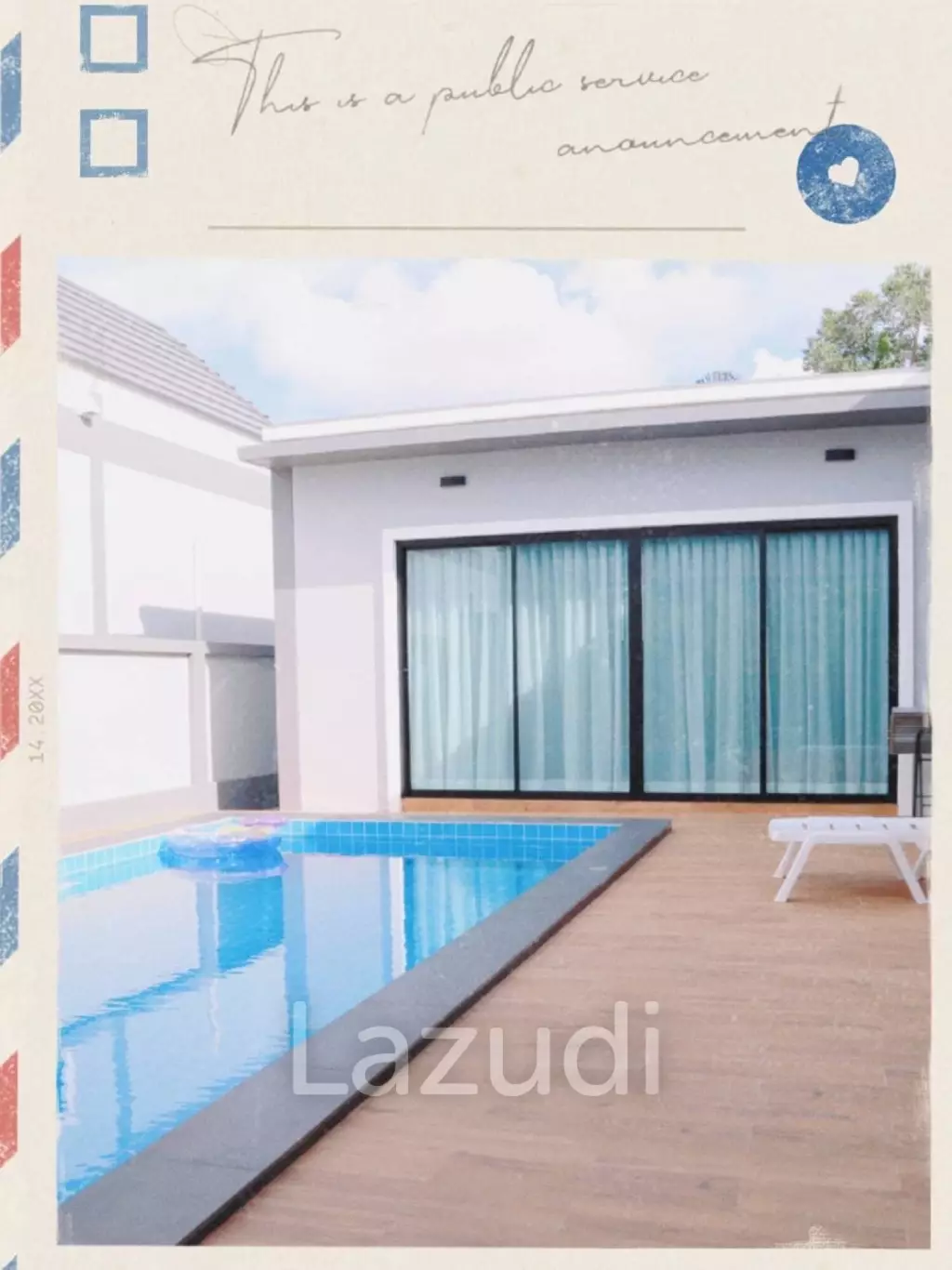 Pet Friendly: Private Pool Villa; 3 Bedroom, 3 Bathroom