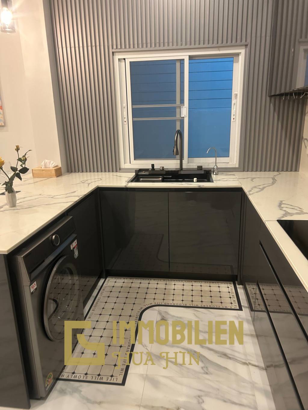 Soi 112: Haustierfreundliche neue Luxusvilla mit 4 Schlafzimmern und privatem Pool