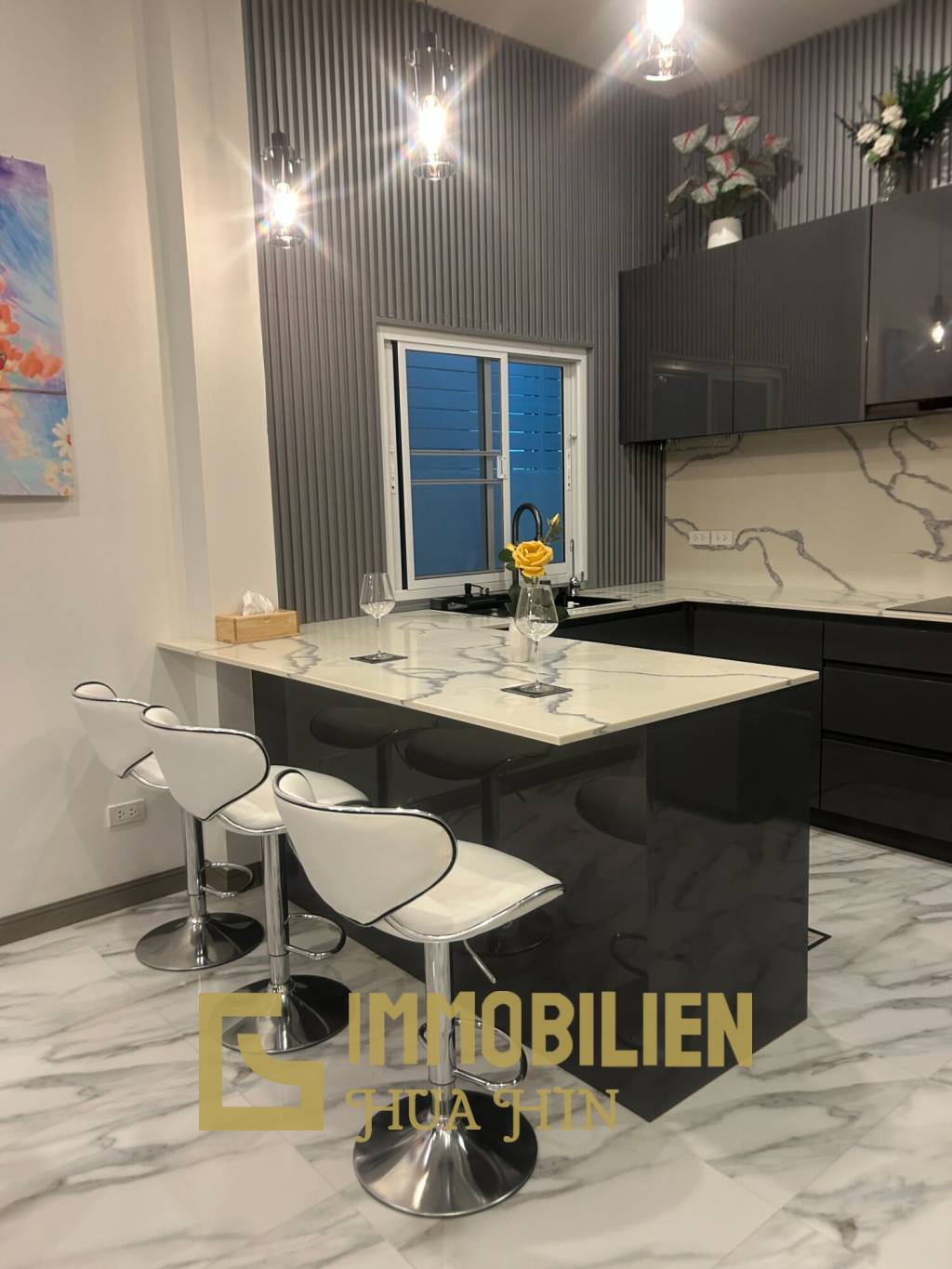 Soi 112: Haustierfreundliche neue Luxusvilla mit 4 Schlafzimmern und privatem Pool