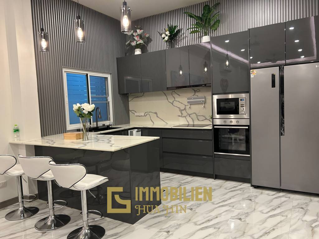 Soi 112: Haustierfreundliche neue Luxusvilla mit 4 Schlafzimmern und privatem Pool