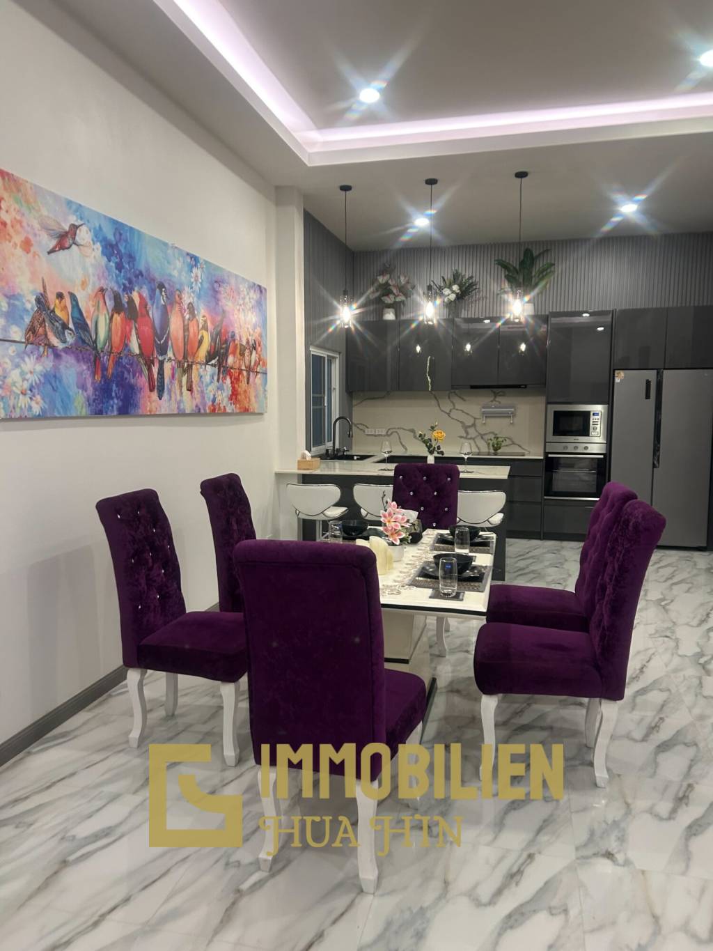 Soi 112: Haustierfreundliche neue Luxusvilla mit 4 Schlafzimmern und privatem Pool