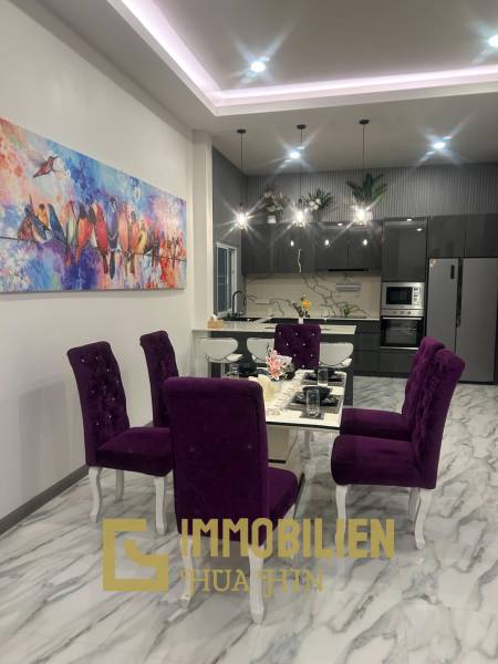 Soi 112: Haustierfreundliche neue Luxusvilla mit 4 Schlafzimmern und privatem Pool