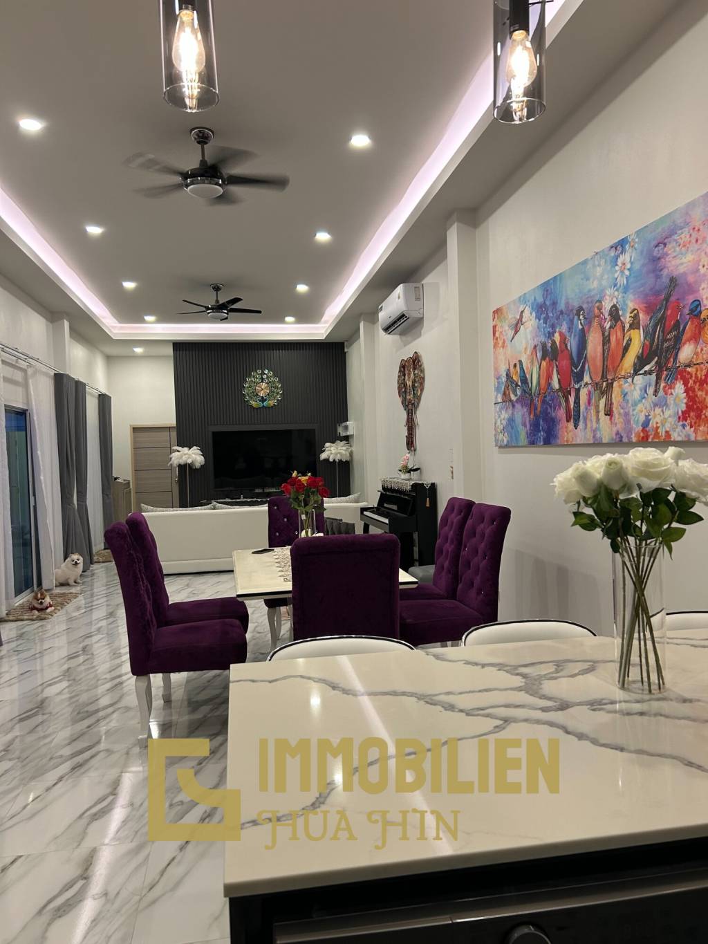 Soi 112: Haustierfreundliche neue Luxusvilla mit 4 Schlafzimmern und privatem Pool