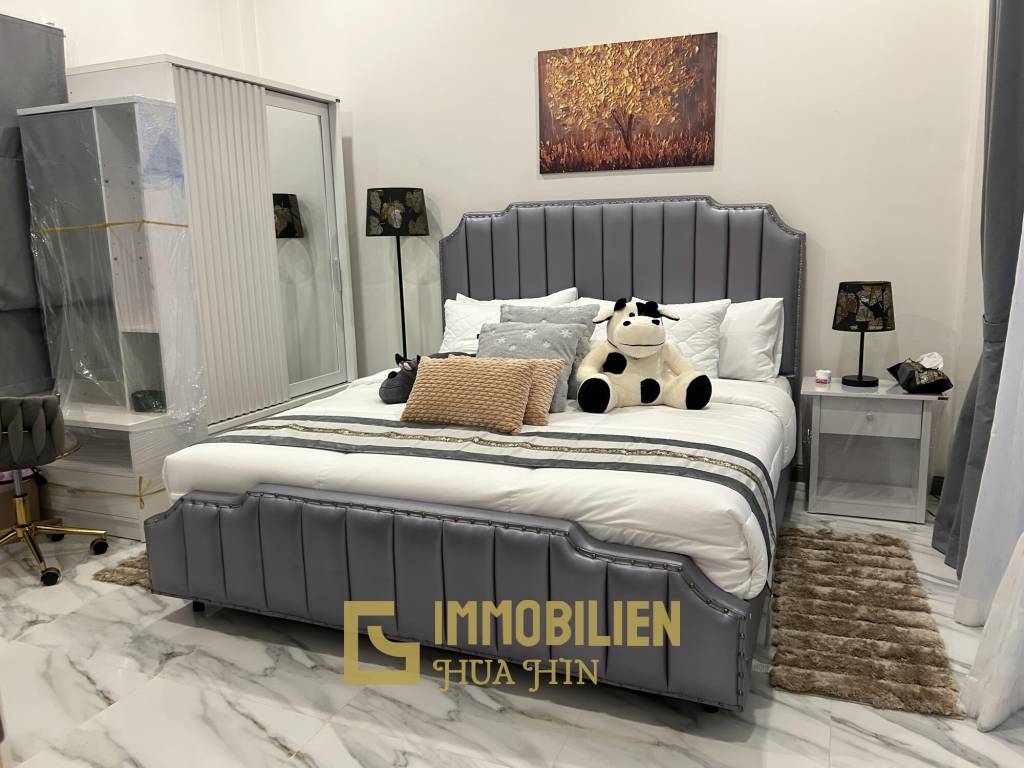 Soi 112: Haustierfreundliche neue Luxusvilla mit 4 Schlafzimmern und privatem Pool