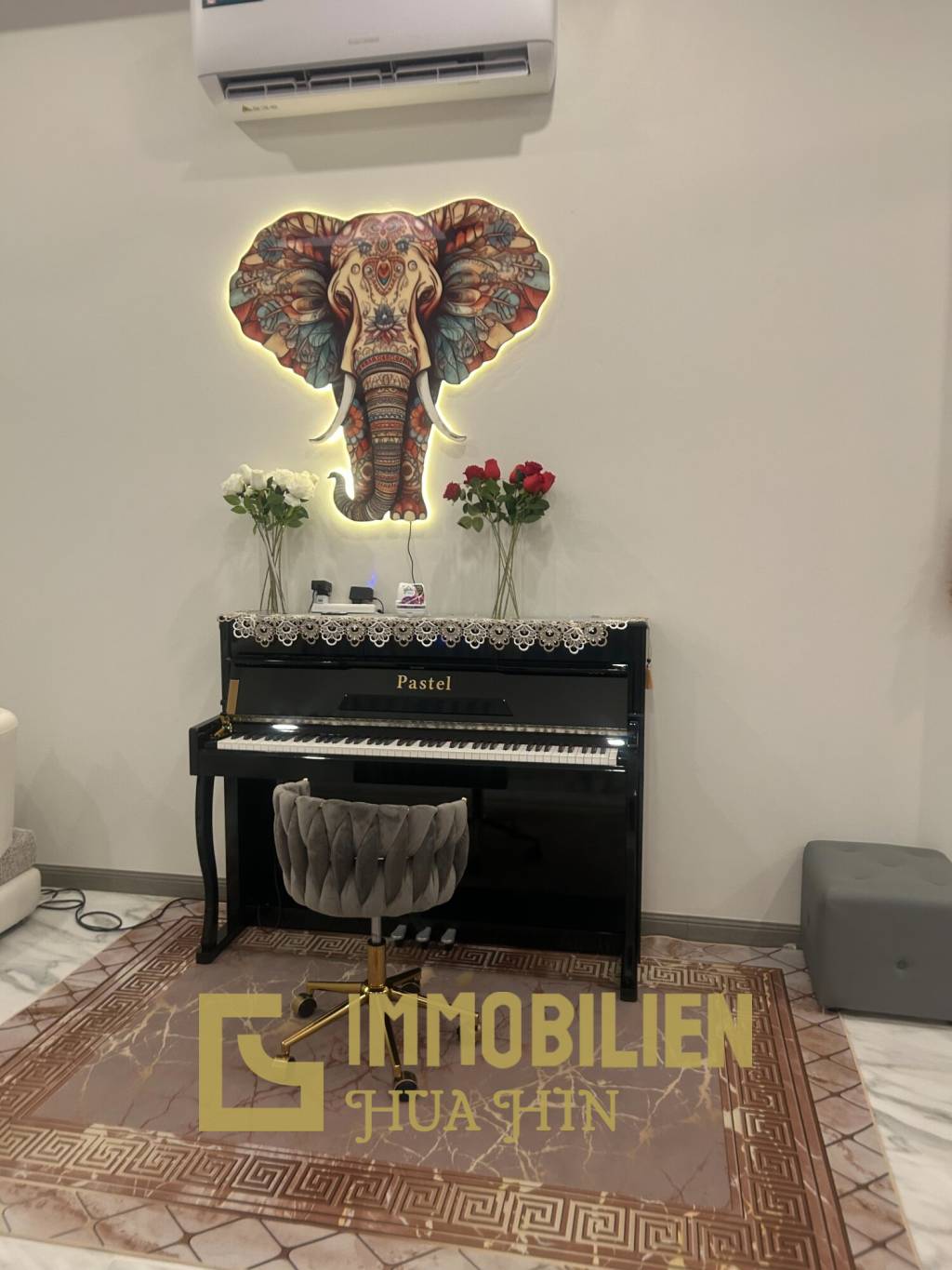 Soi 112: Haustierfreundliche neue Luxusvilla mit 4 Schlafzimmern und privatem Pool