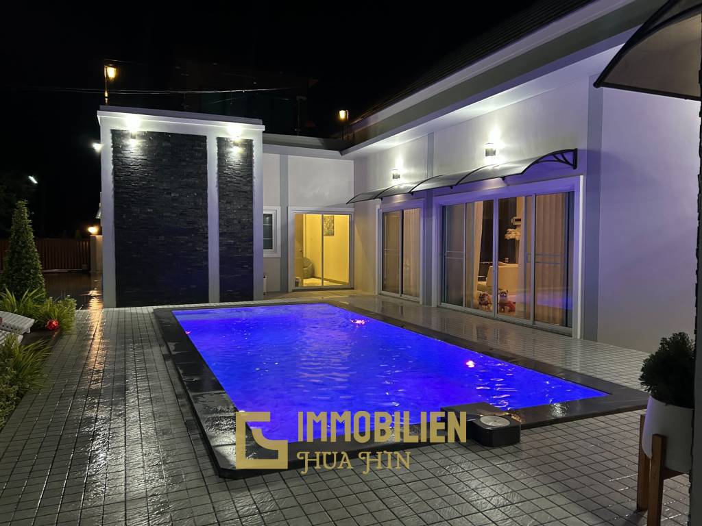 Soi 112: Haustierfreundliche neue Luxusvilla mit 4 Schlafzimmern und privatem Pool