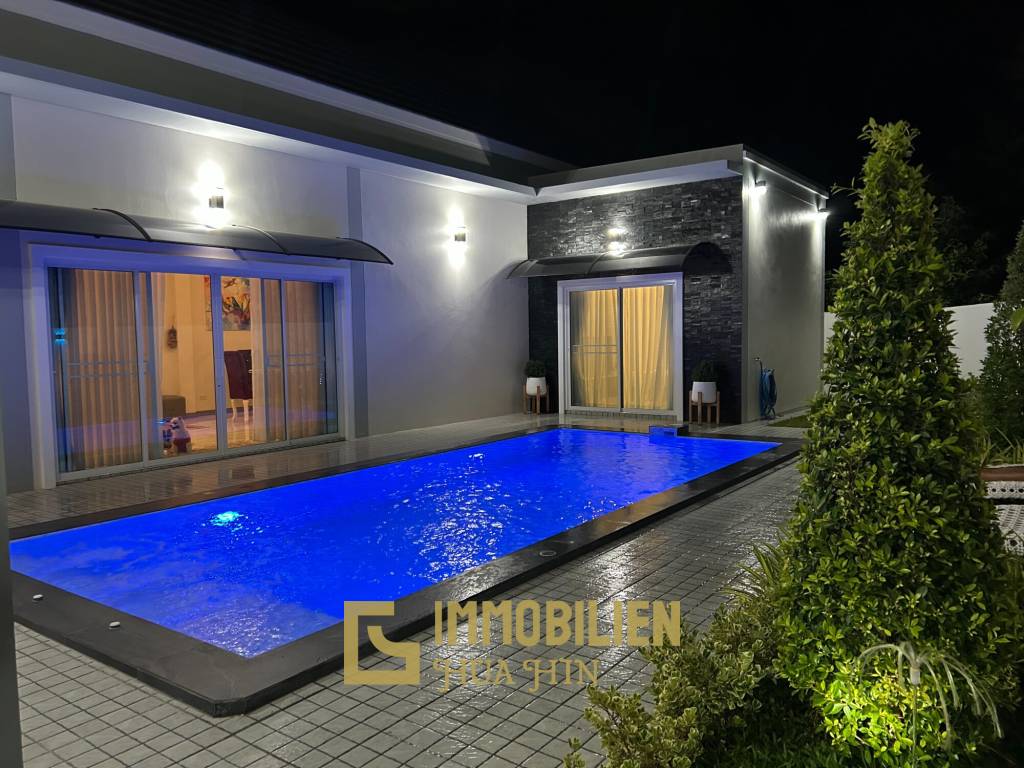 Soi 112: Haustierfreundliche neue Luxusvilla mit 4 Schlafzimmern und privatem Pool