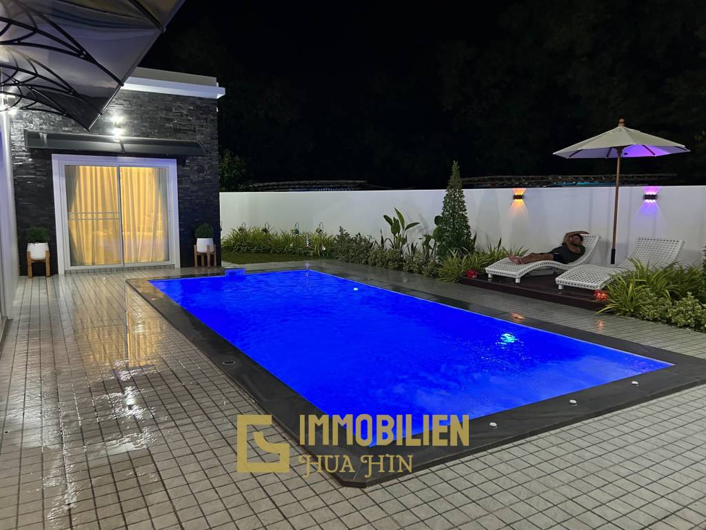 Soi 112: Haustierfreundliche neue Luxusvilla mit 4 Schlafzimmern und privatem Pool