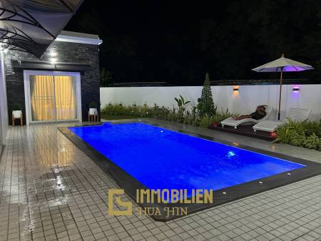 Soi 112: Haustierfreundliche neue Luxusvilla mit 4 Schlafzimmern und privatem Pool