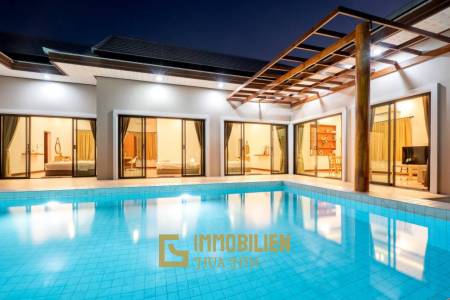 บ้านเดี่ยวสไตล์โมเดิร์นพร้อมสระว่ายน้ำ ปากน้ำปราณ