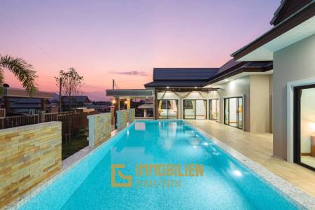 บ้านเดี่ยวสไตล์โมเดิร์นพร้อมสระว่ายน้ำ ปากน้ำปราณ