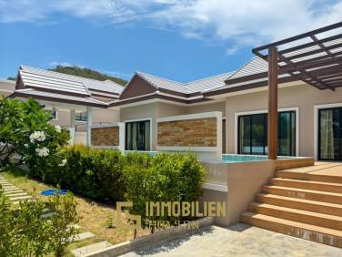 บ้านเดี่ยวสไตล์โมเดิร์นพร้อมสระว่ายน้ำ ปากน้ำปราณ