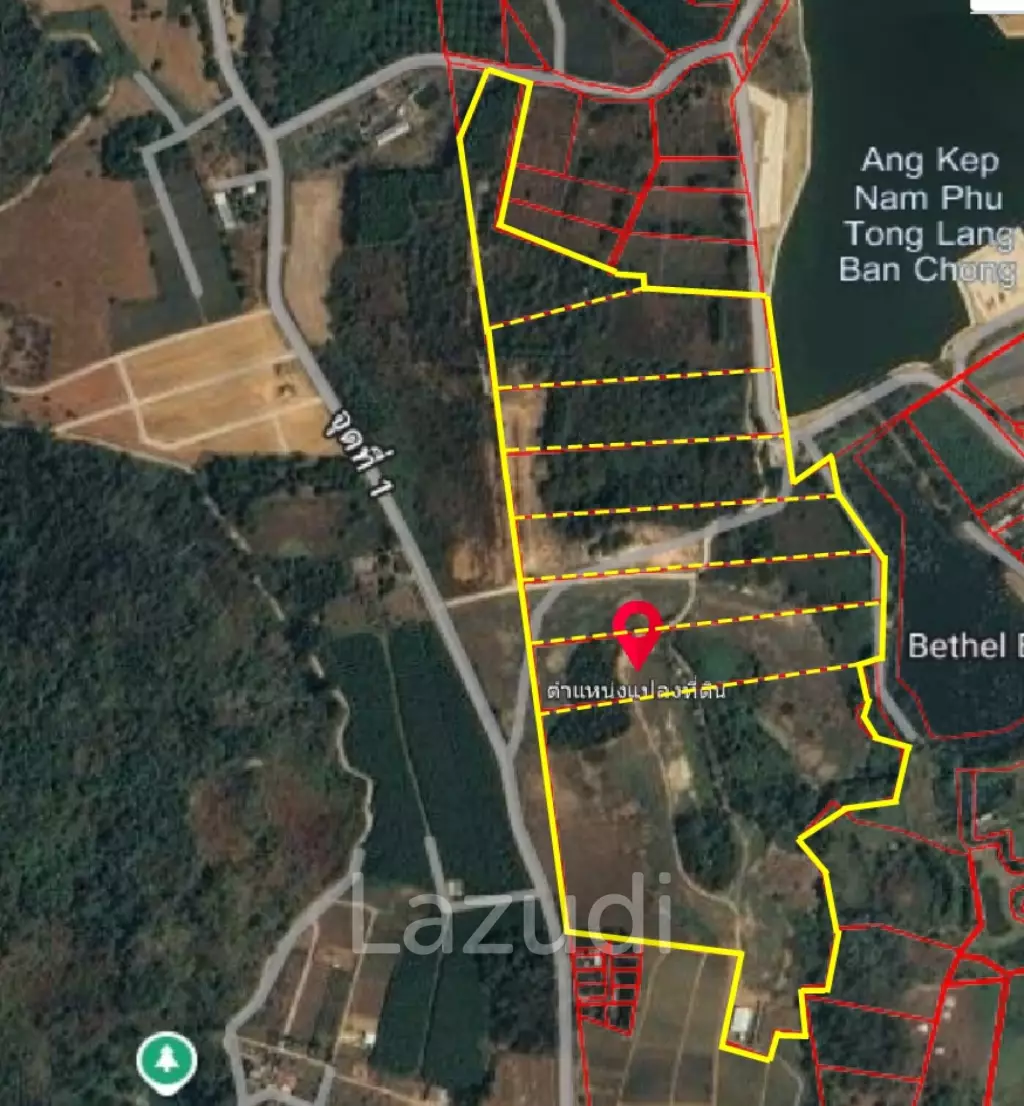 114 Rai Hilly Land for Sale with Doi Nang Non Mountain View