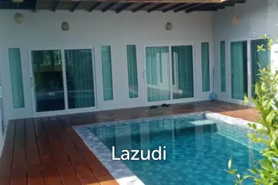 LEASEHOLD 20 YEARS  Contemporary 3Bedroom Villa with Private Pool