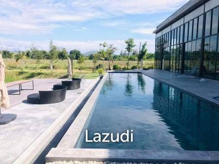 LUXURY MODERN POOL VILLA IN AO NOI : 4 bed with large plot 17 Rai panoramic views