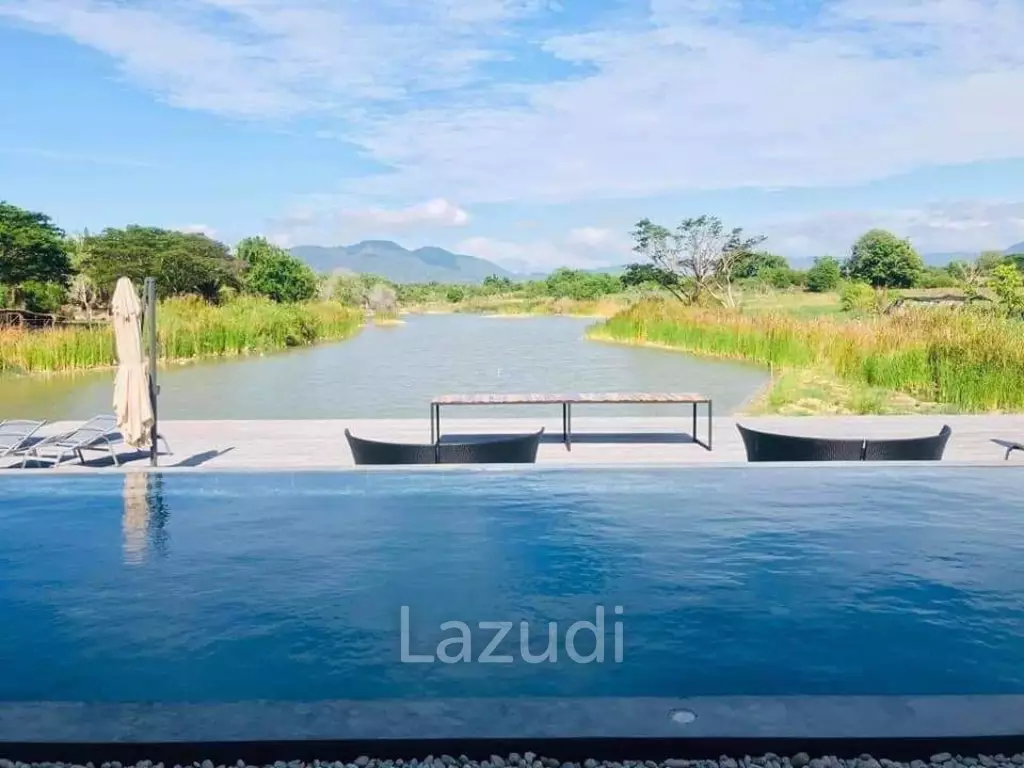LUXURY MODERN POOL VILLA IN AO NOI : 4 bed with large plot 17 Rai panoramic views