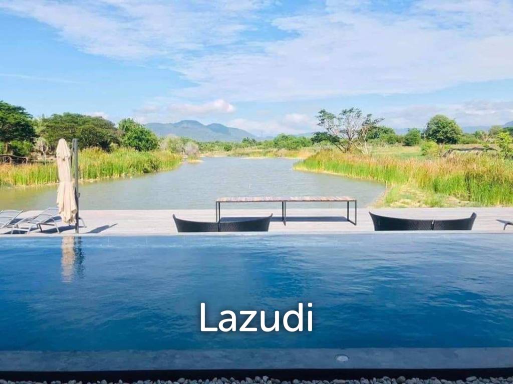 LUXURY MODERN POOL VILLA IN AO NOI : 4 bed with large plot 17 Rai panoramic views