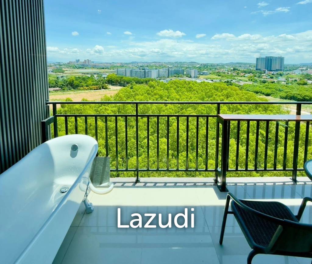 1 Bed 1 Bath 44 SQ.M. The Twin Tower Jomtien