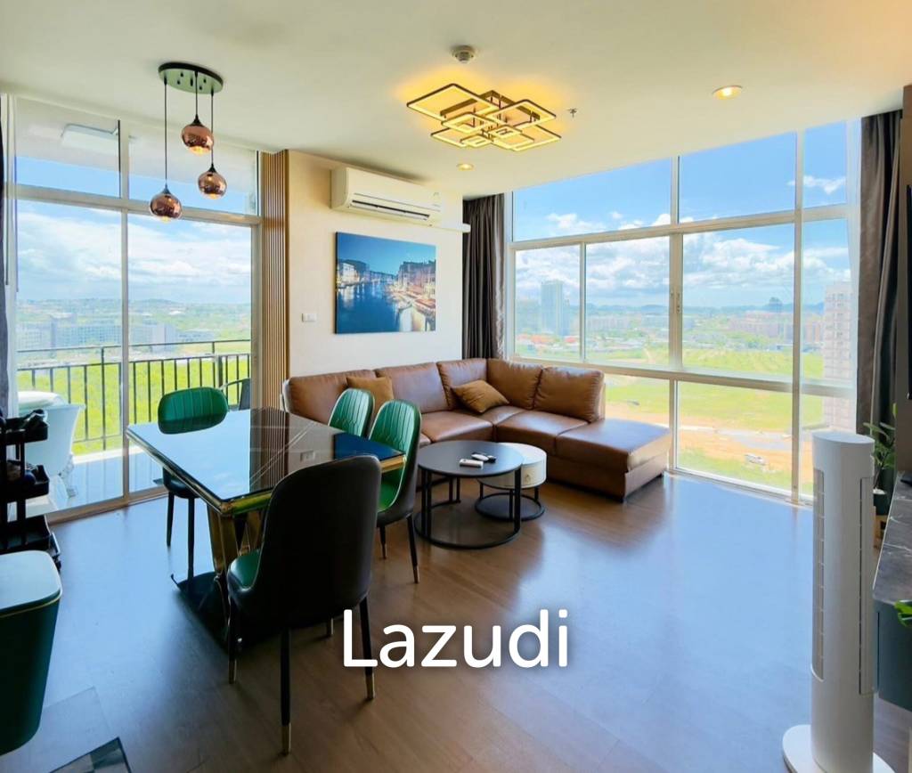 1 Bed 1 Bath 44 SQ.M. The Twin Tower Jomtien