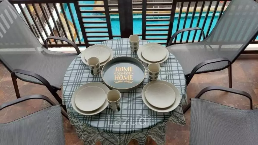 The Beach Palace: FOR SALE, Top Floor with Balcony