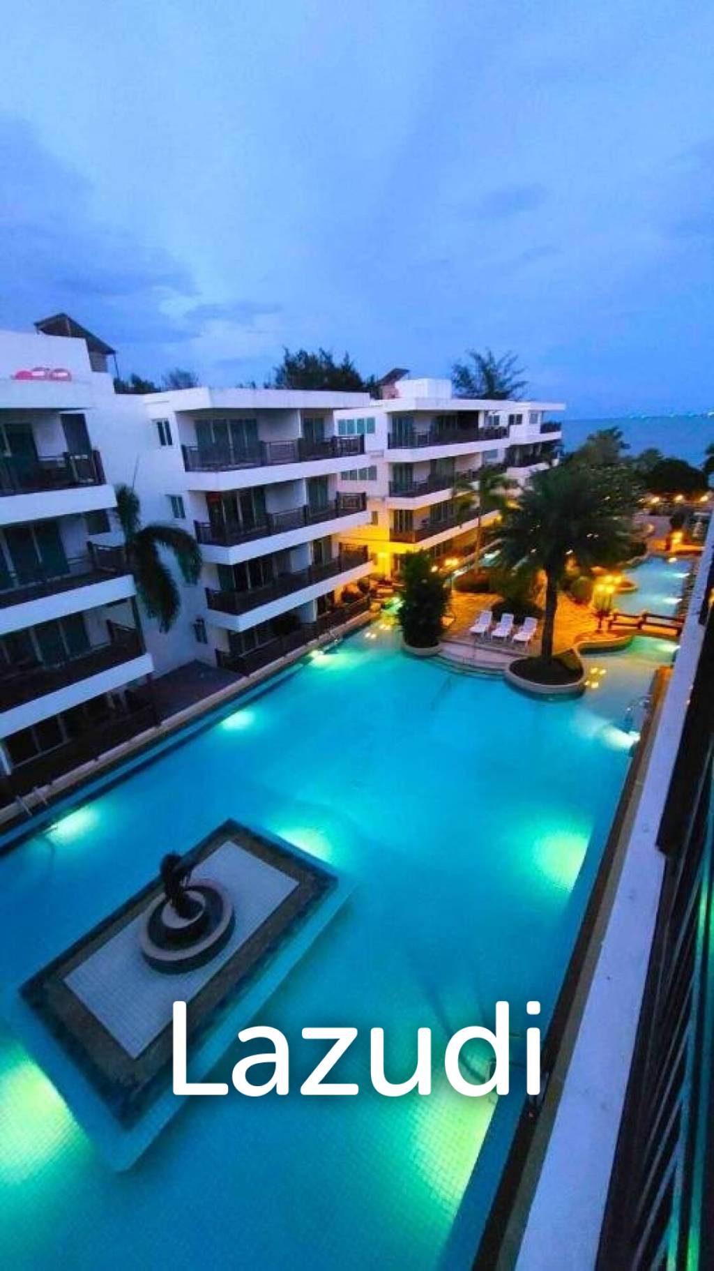 The Beach Palace: FOR SALE, Top Floor with Balcony