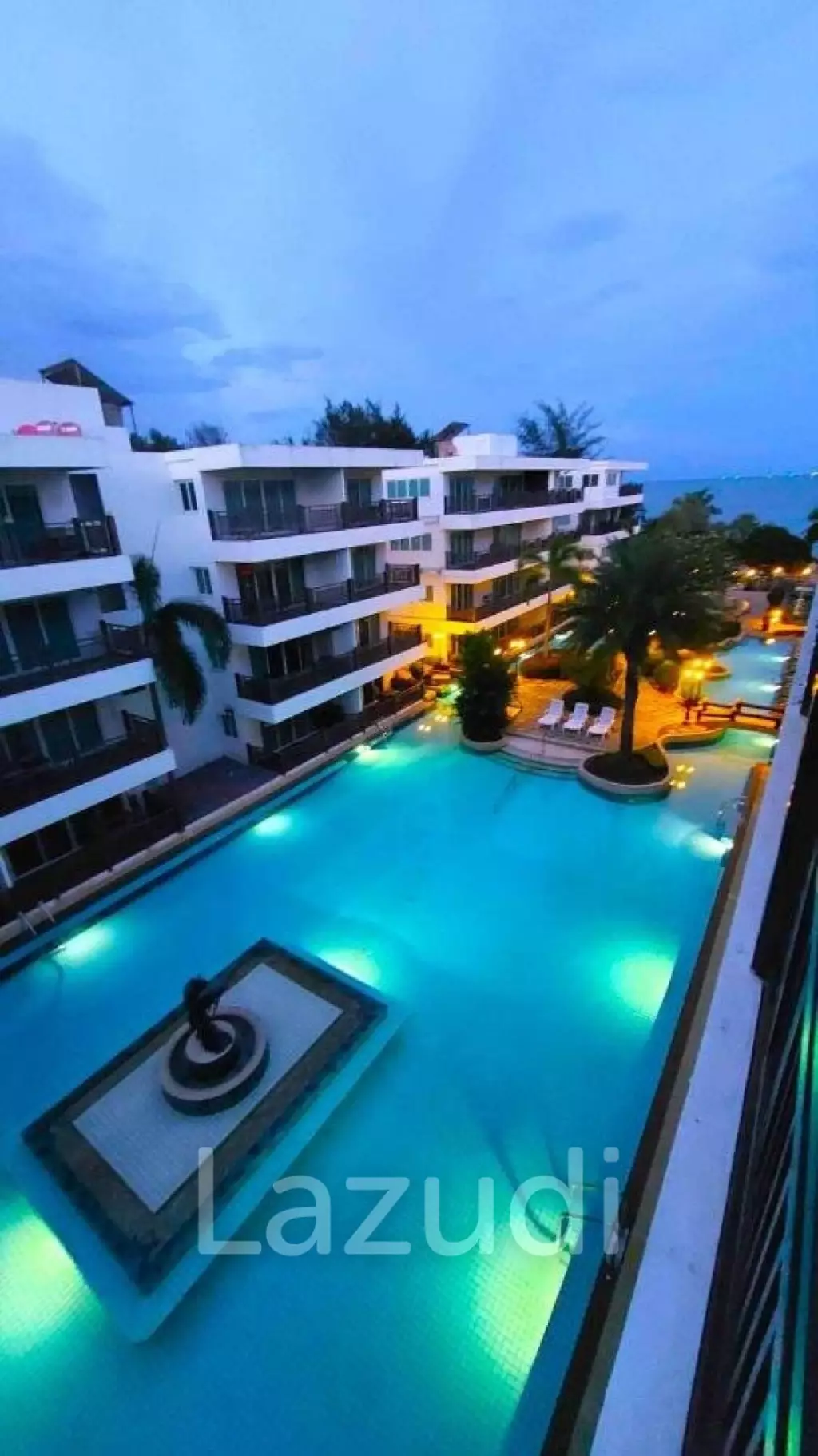 The Beach Palace: FOR SALE, Top Floor with Balcony