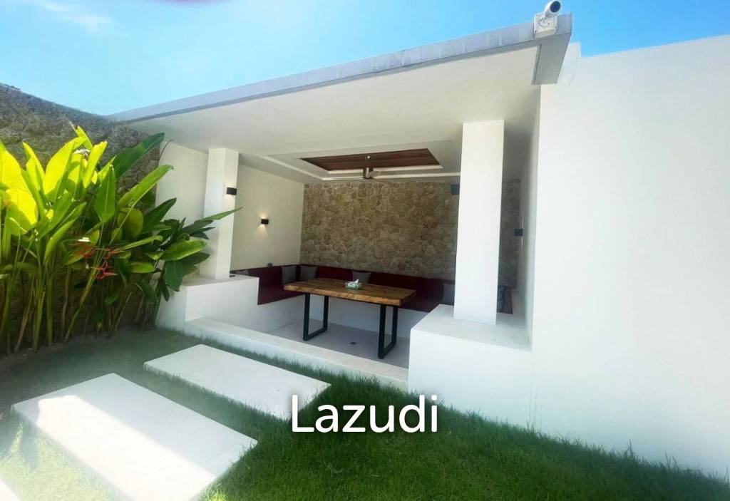 Tropical 3-Bedroom Villa with Gym & Solar Power – Mae Nam, Koh Samui