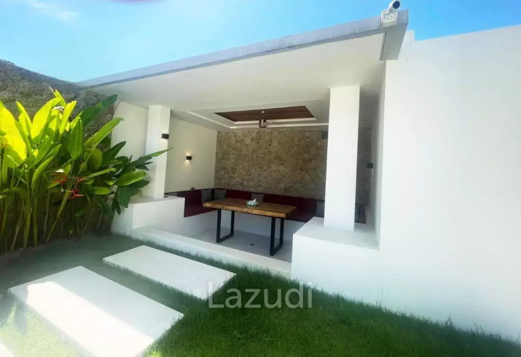Tropical 3-Bedroom Villa with Gym & Solar Power – Mae Nam, Koh Samui