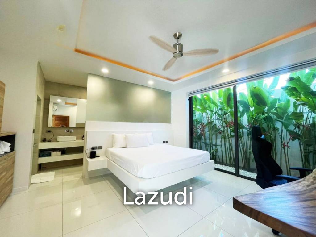 Tropical 3-Bedroom Villa with Gym & Solar Power – Mae Nam, Koh Samui