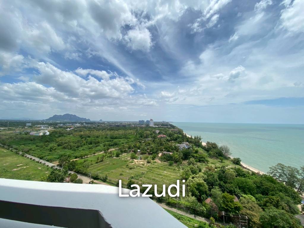 Spacious Studio Room with Scenic Views at Beachfront Cha Am Grand Condotel