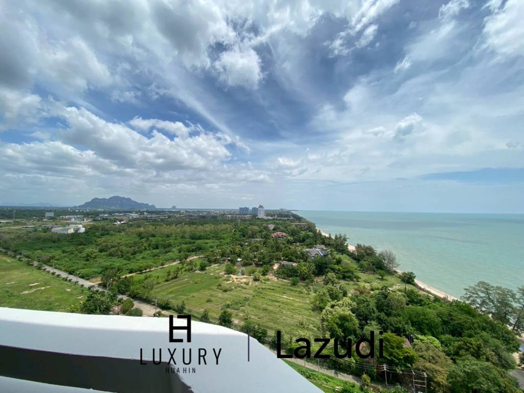 Spacious Studio Room with Scenic Views at Beachfront Cha Am Grand Condotel