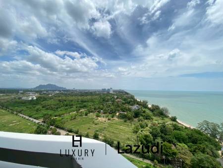 Spacious Studio Room with Scenic Views at Beachfront Cha Am Grand Condotel