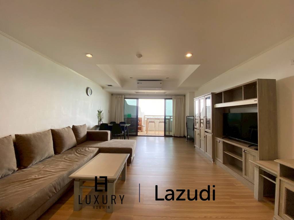 Spacious Studio Room with Scenic Views at Beachfront Cha Am Grand Condotel