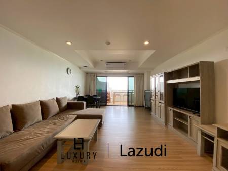 Spacious Studio Room with Scenic Views at Beachfront Cha Am Grand Condotel