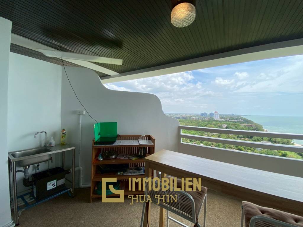 Atemberaubender Meerblick / Holzfußboden / 16. Stock / direkt am Strand