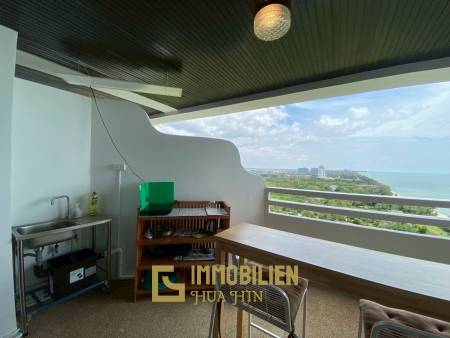 Atemberaubender Meerblick / Holzfußboden / 16. Stock / direkt am Strand