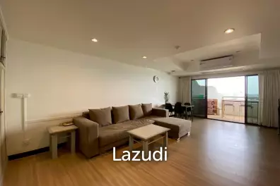 Spacious Studio Room with Scenic Views at Beachfront Cha Am Grand Condotel