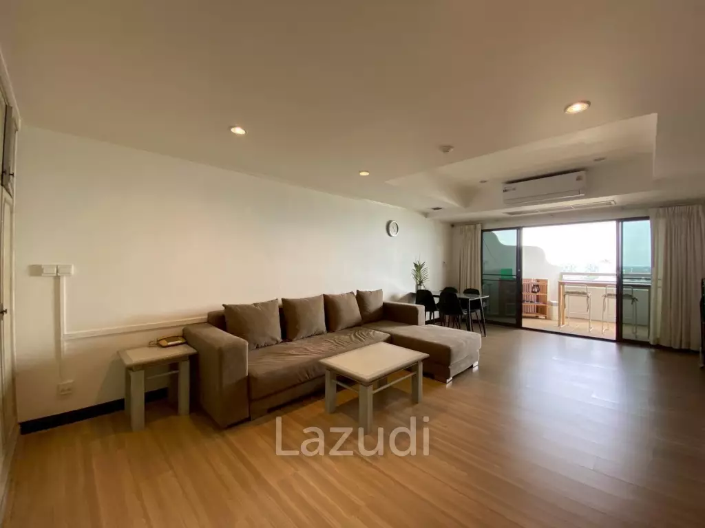 Spacious Studio Room with Scenic Views at Beachfront Cha Am Grand Condotel